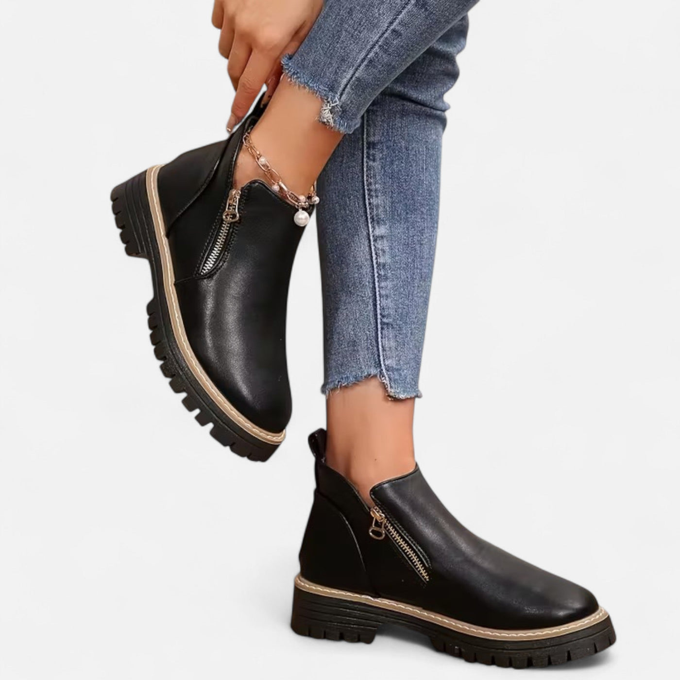 Women’s Chunky Sole Short Boots
