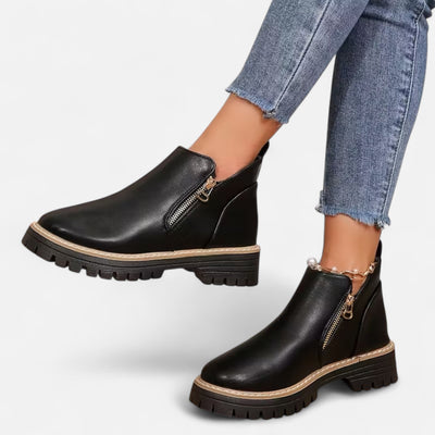 Women’s Chunky Sole Short Boots