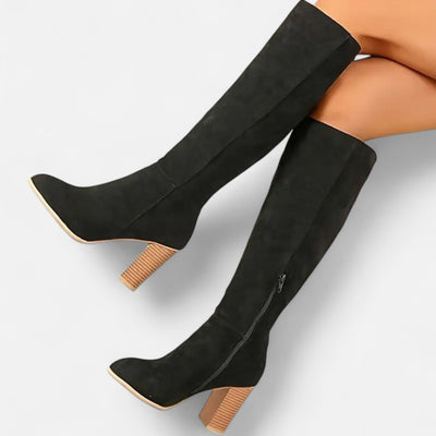 Women’s Long Boots – Equestrian Light Brown Elegance