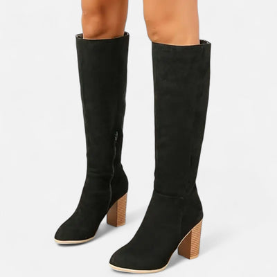 Women’s Long Boots – Equestrian Light Brown Elegance
