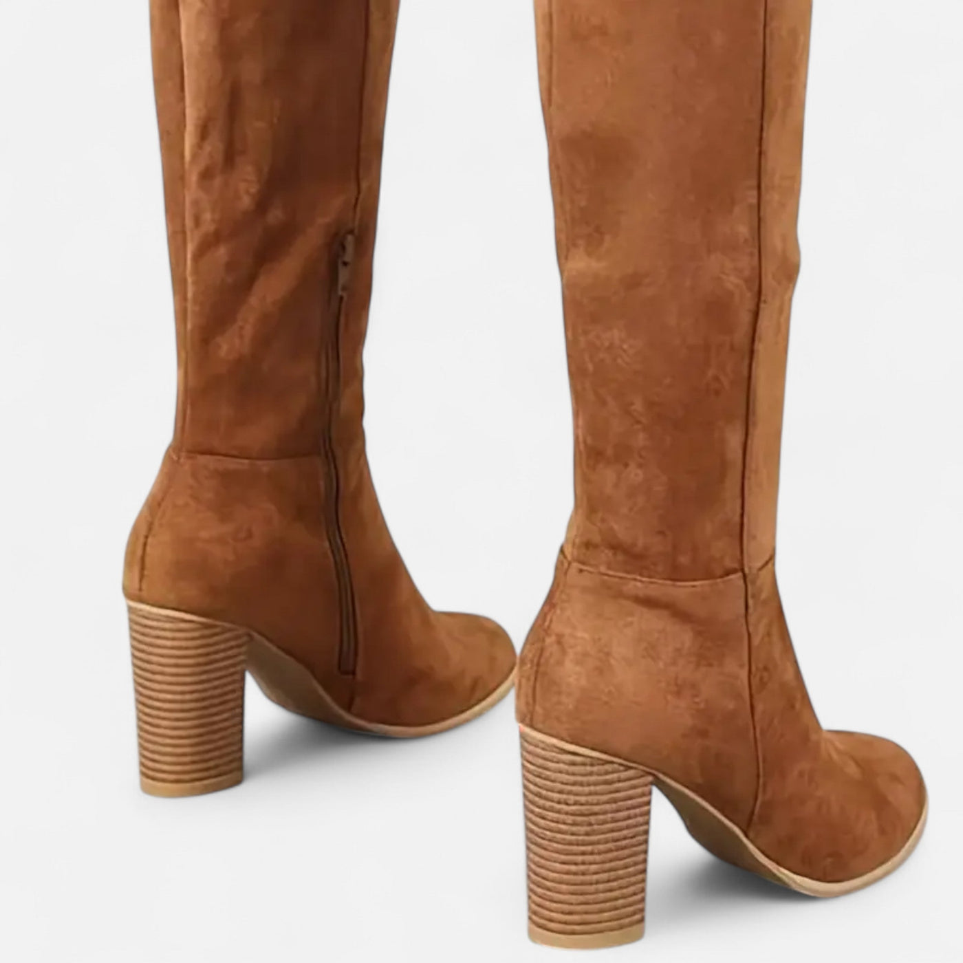 Women’s Long Boots – Equestrian Light Brown Elegance