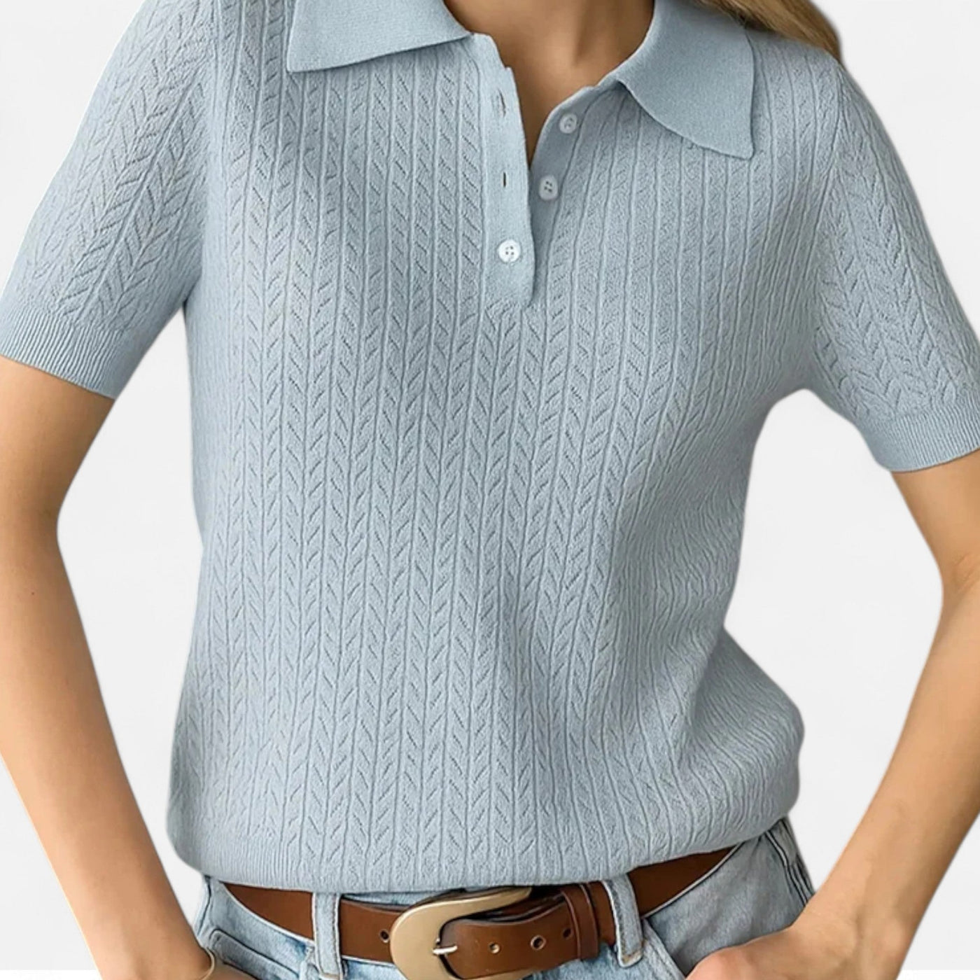 Women’s Elegant Knitted T-Shirt