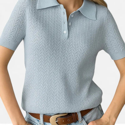 Women’s Elegant Knitted T-Shirt