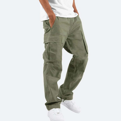 Cargo Trousers Comfortable Multi-Pocket Pants