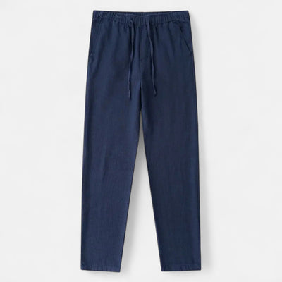 Notoria| Men’s Loose Fit Linen Trousers – Lightweight Elegance for Warm-Weather Comfort